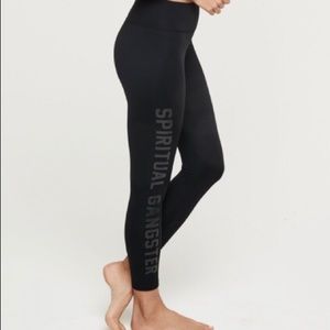 Like New🌟Spiritual Gangster Black Leggings